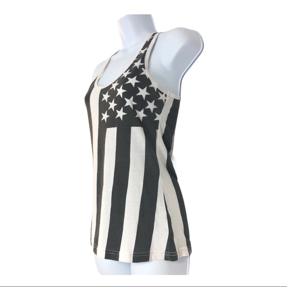 Surf Style American Flag Tank - Picture 2 of 5